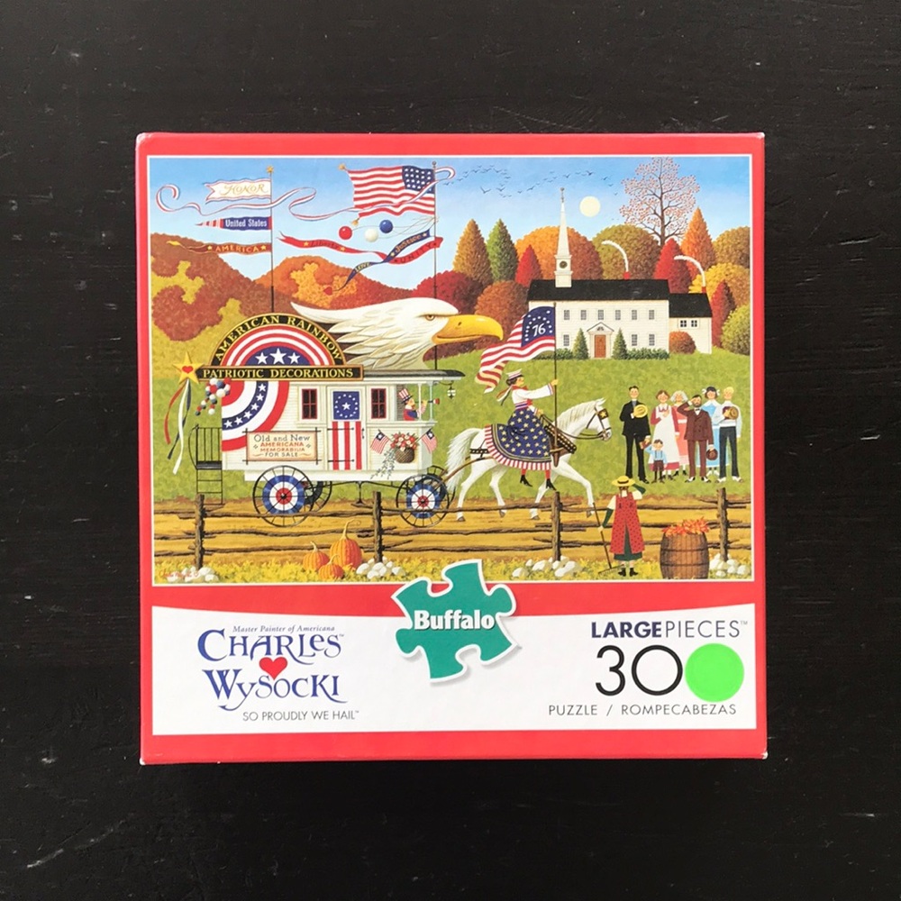 Charles Wysocki Large 300 Piece Puzzle